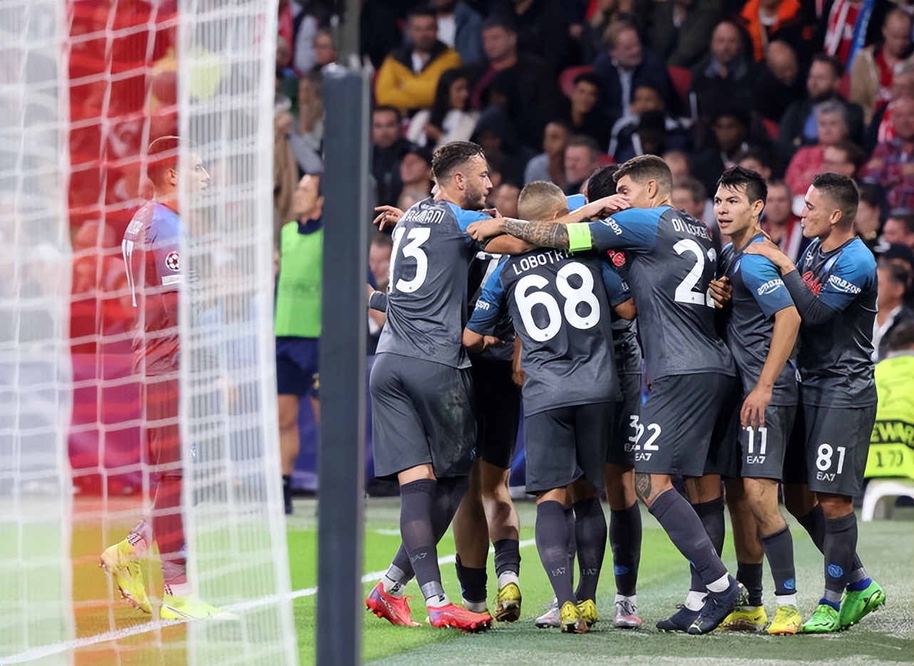 那不勒斯破门1比1,那不勒斯五球大胜