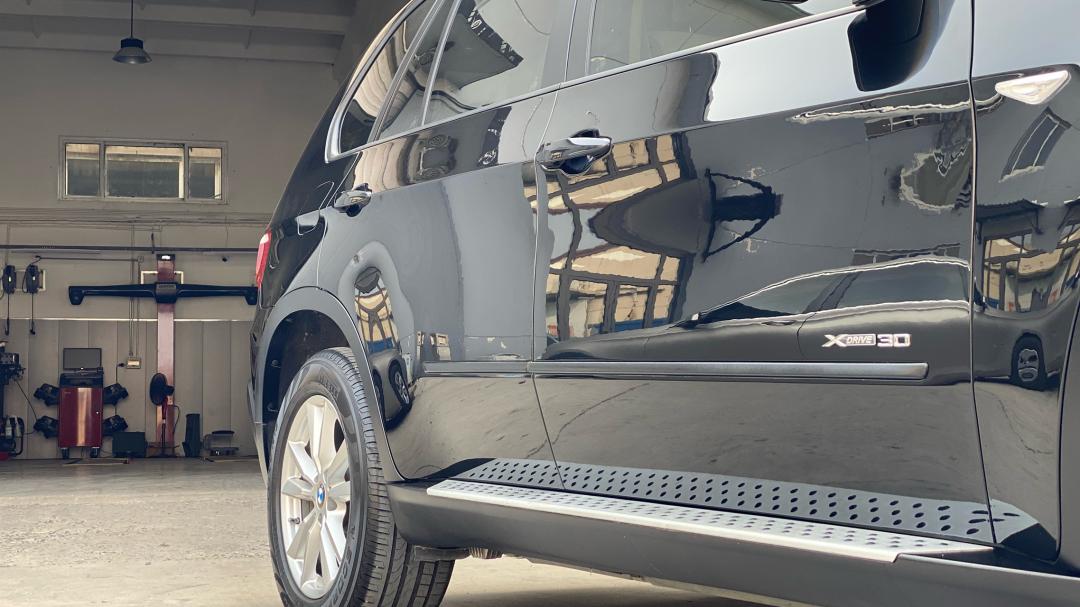 翻新整备一台老x5,13款宝马x5整备翻新