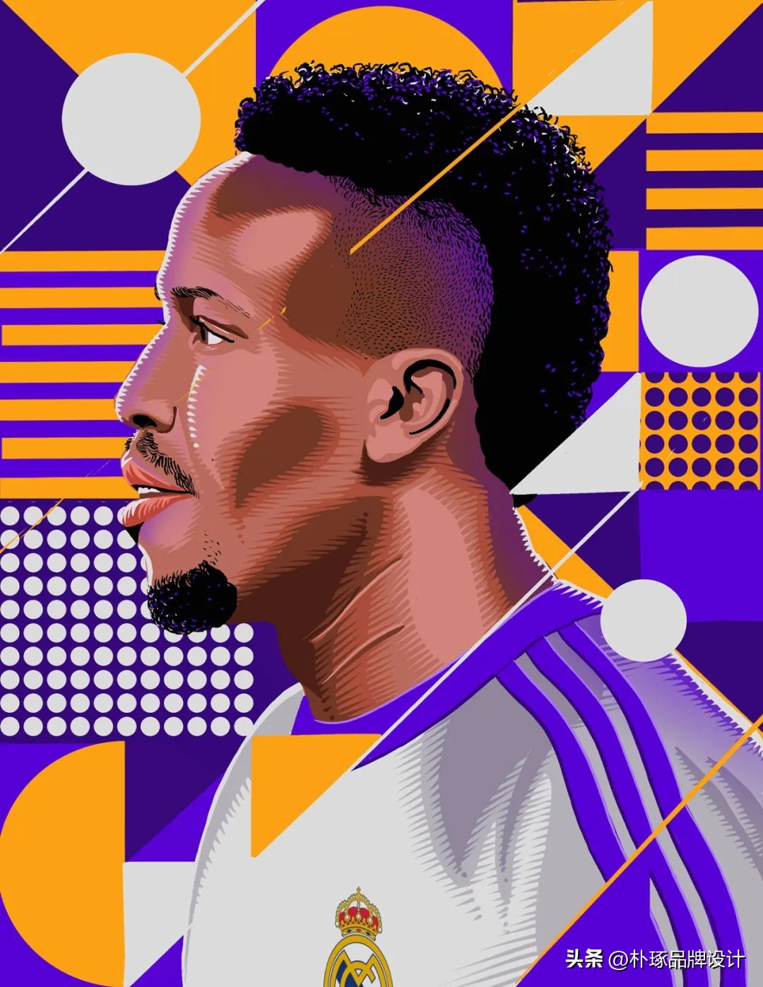 足球明星插画图片大全,足球运动员海报怎么搞