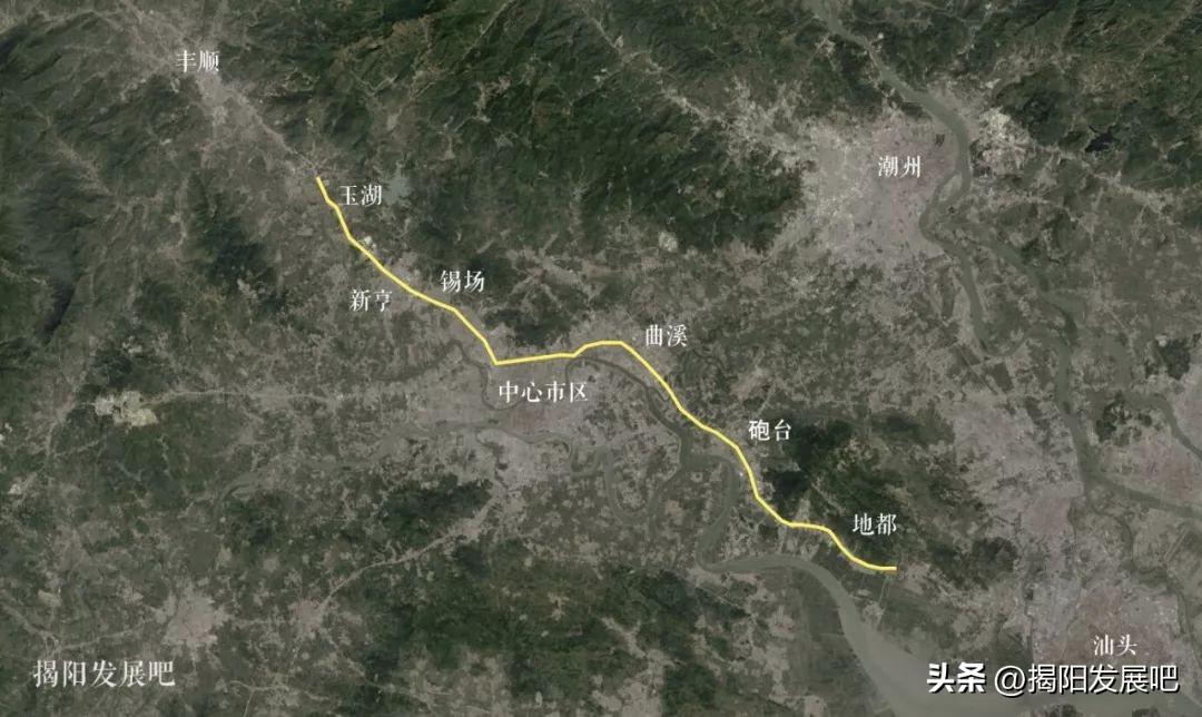 揭阳206国道改道埔田哪些村,新206国道揭阳炮台规划图