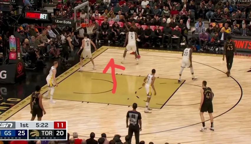 勇士队底线球战术,勇士队战术防守解读