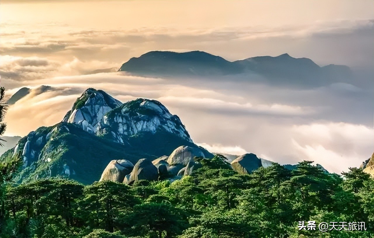 安徽天然氧吧地区名单,安徽最好的天然氧吧景区