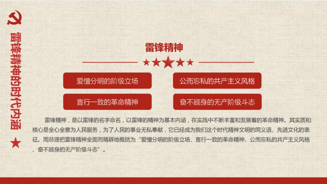 教师资料——学雷锋主题班会案例及课件模版