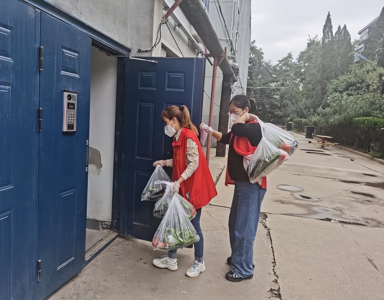 疫情社区服务送菜通知,疫情期间社区上门送菜