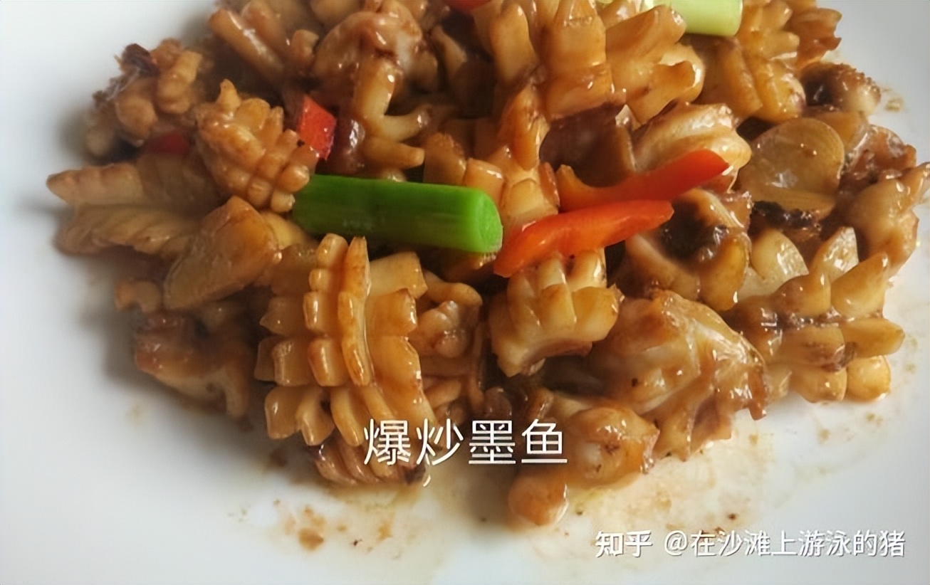 大话舟山海鲜系列(三)—大话墨鱼(喷墨家族成员之一)