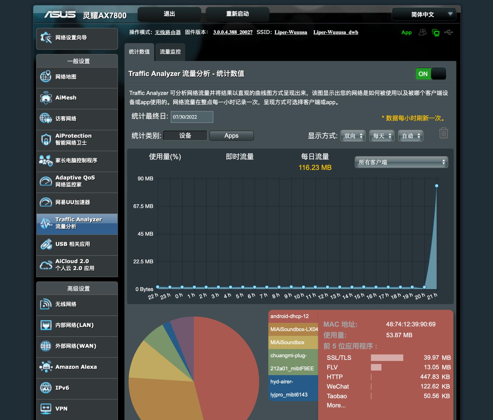 华硕ax7800路由器测评,华硕灵耀ax7800和玩家国度gt-ax1100