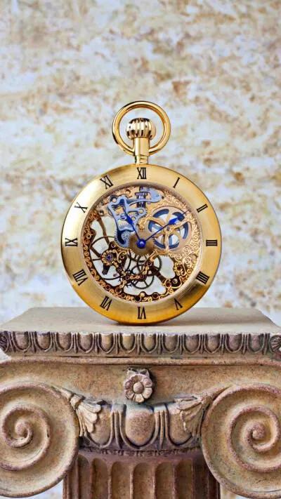 唯美景深壁纸,手机动态钟表壁纸