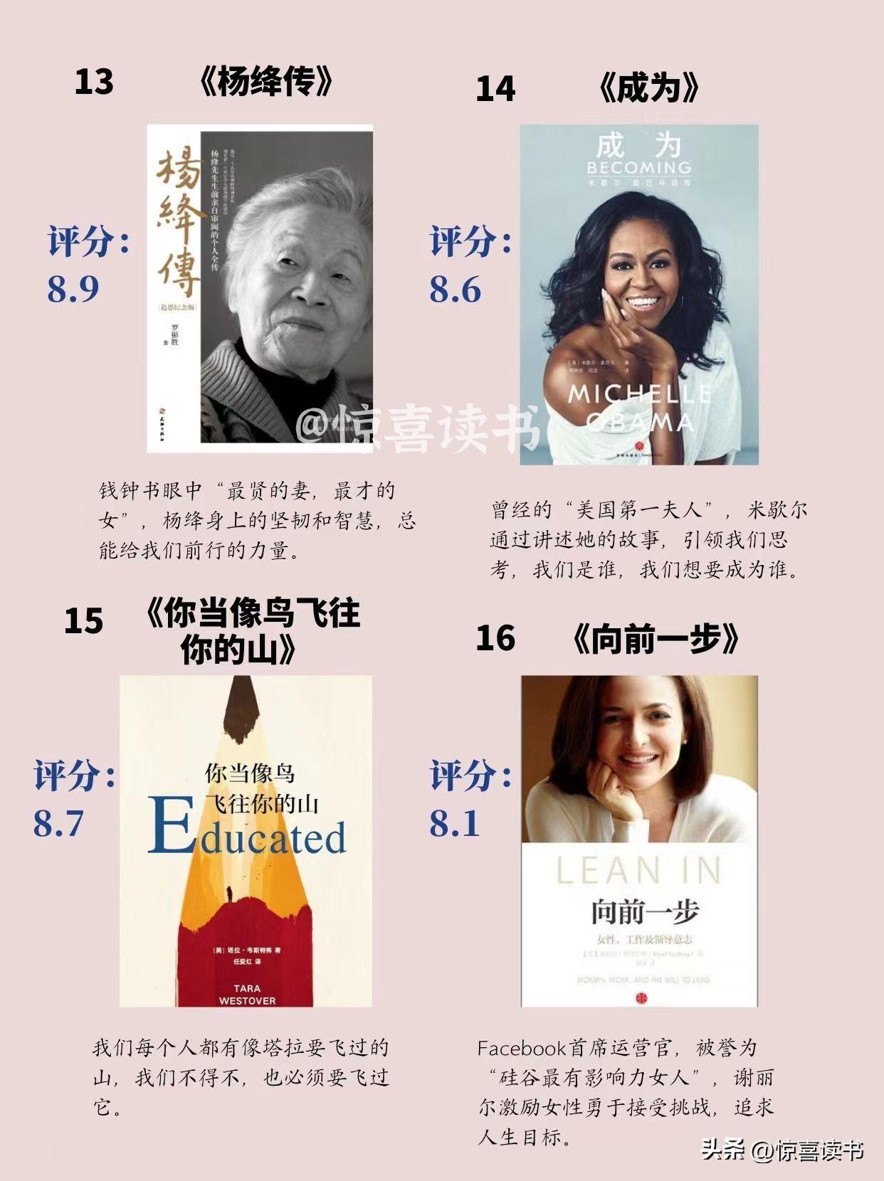 十本必看女性人物传记书,女性必读的6本经典传记