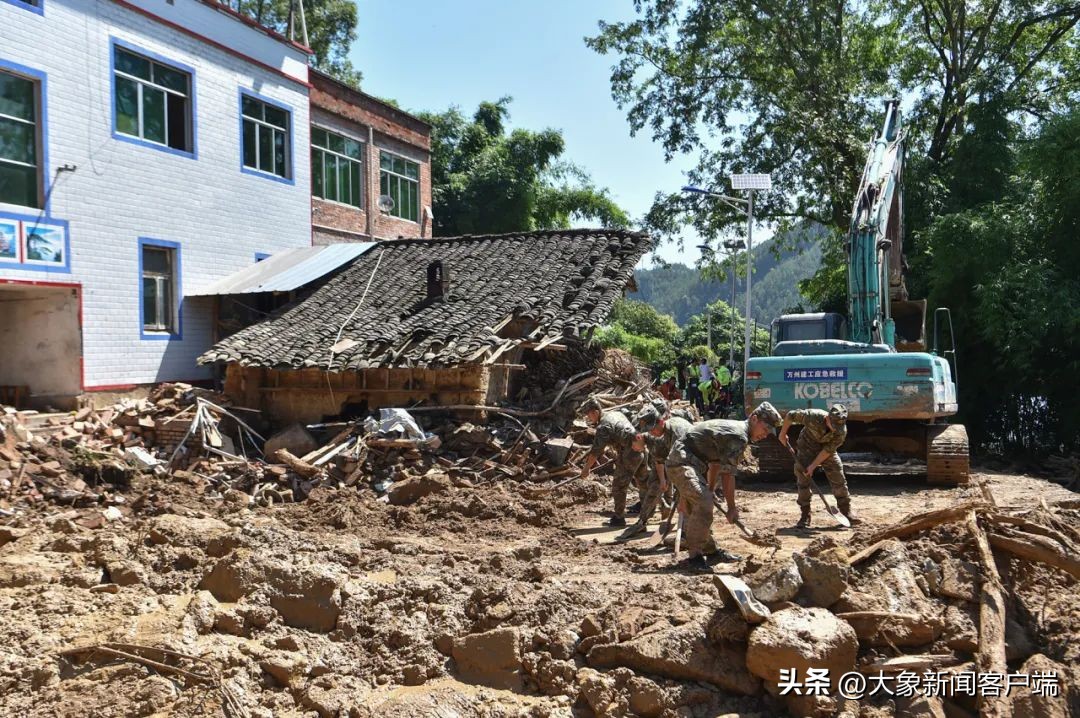 万州洪水真实视频,万州暴雨致山洪