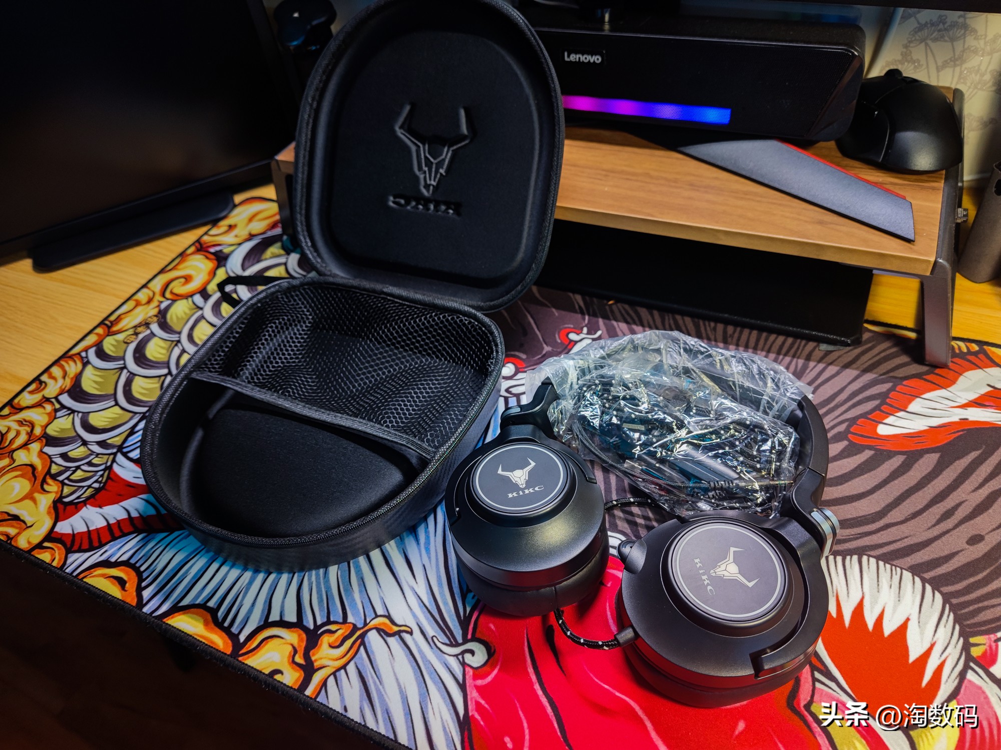 洋垃圾才是心头好：35块上车圈铁单元RGB游戏耳麦，拆箱晒单验票