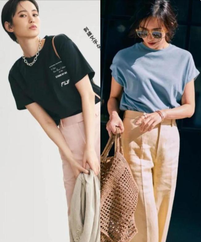 穿T恤总是“洋气不起来”？照搬3个“搭配心得”，让你告别路人感