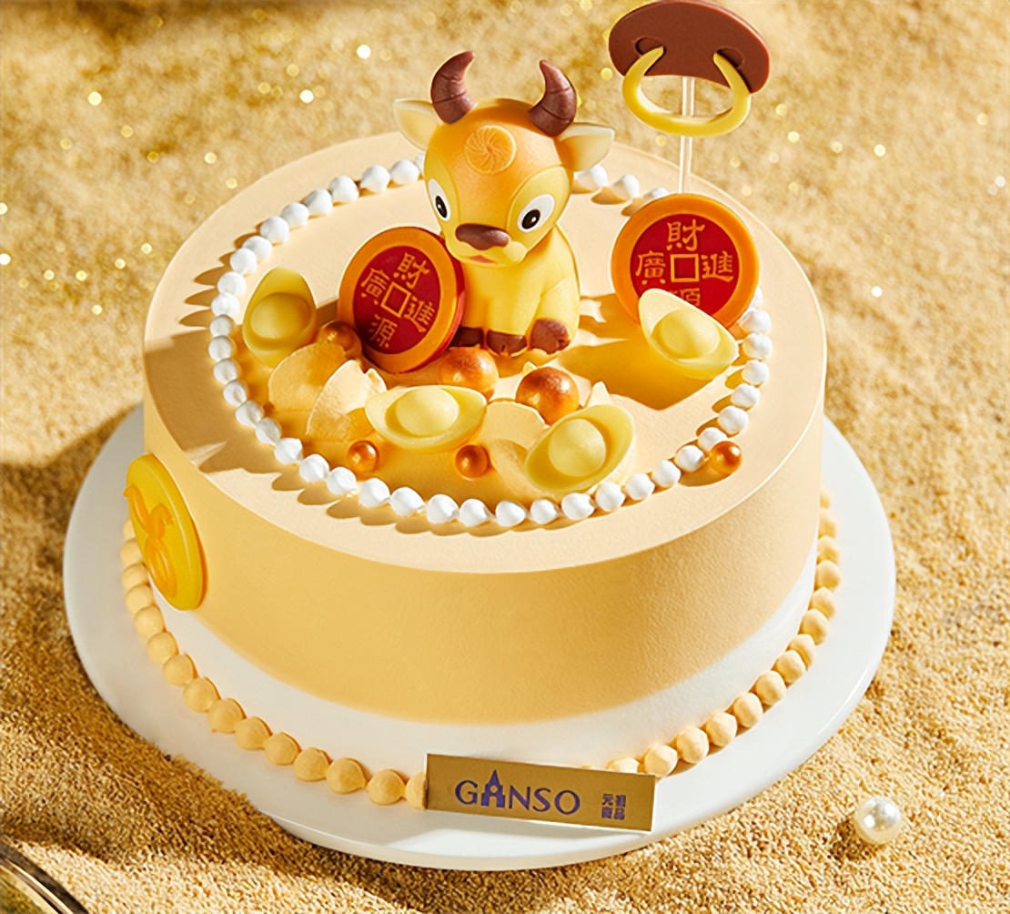 元祖十二生肖蛋糕,元祖新款蛋糕