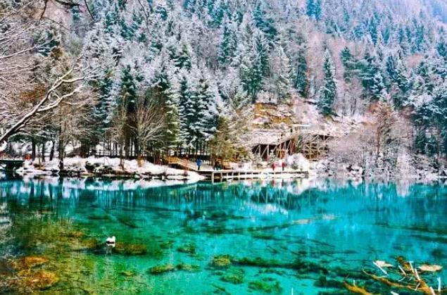 你没见过的雪后九寨沟,你见过雪景吗