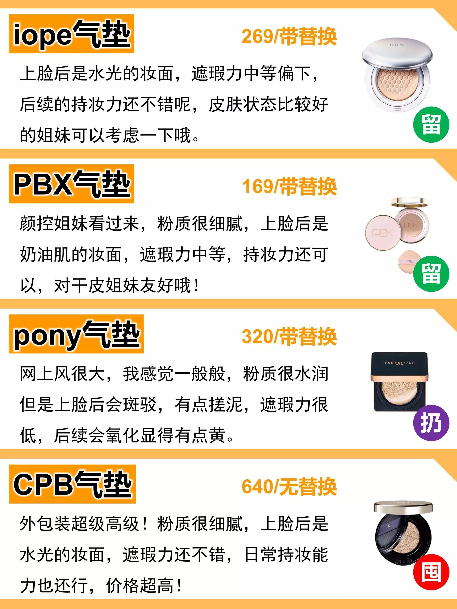紧急曝光！气垫底妆测评榜单，爱敬上榜，国货神