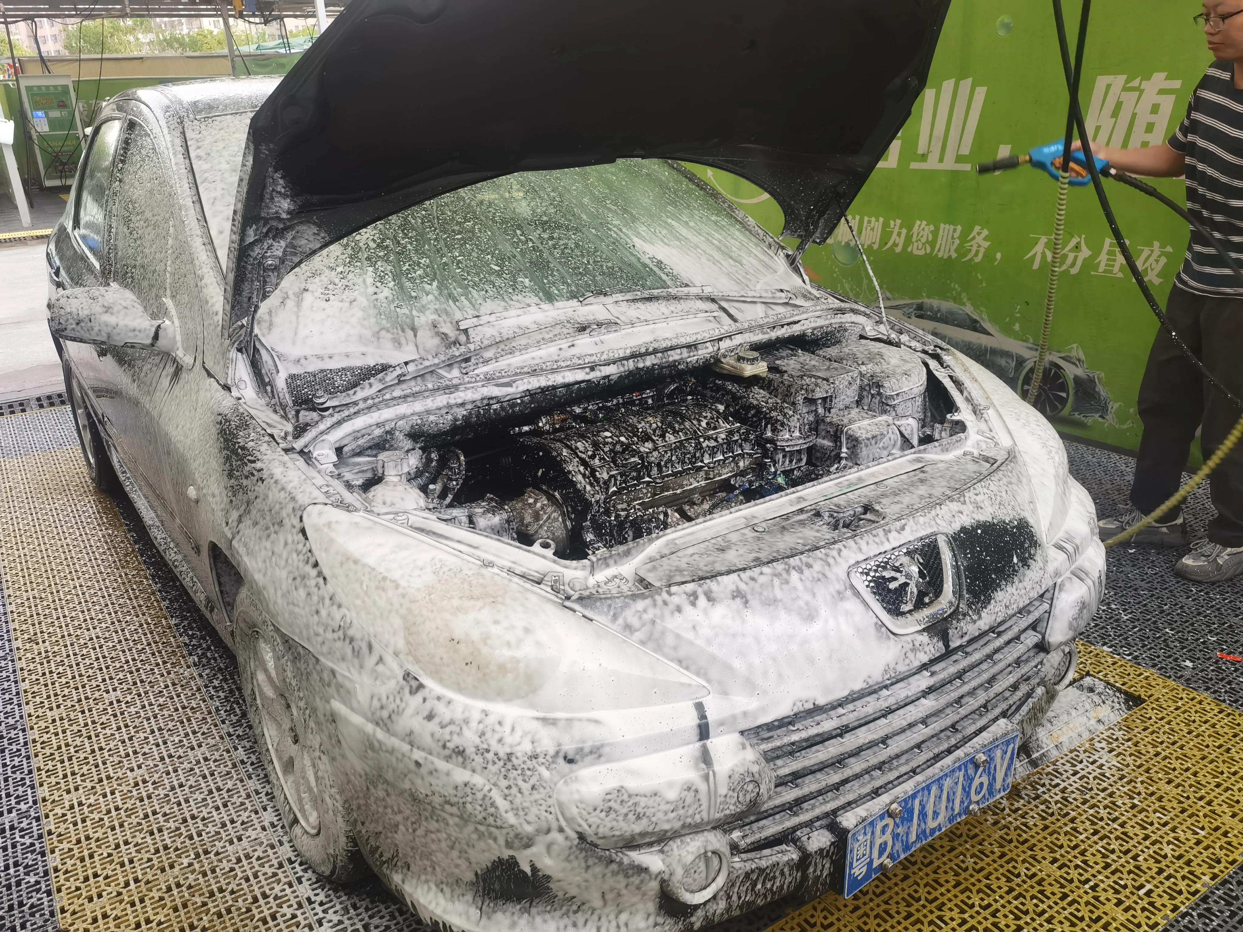 老款标致307全车翻新,标致307报废拆车