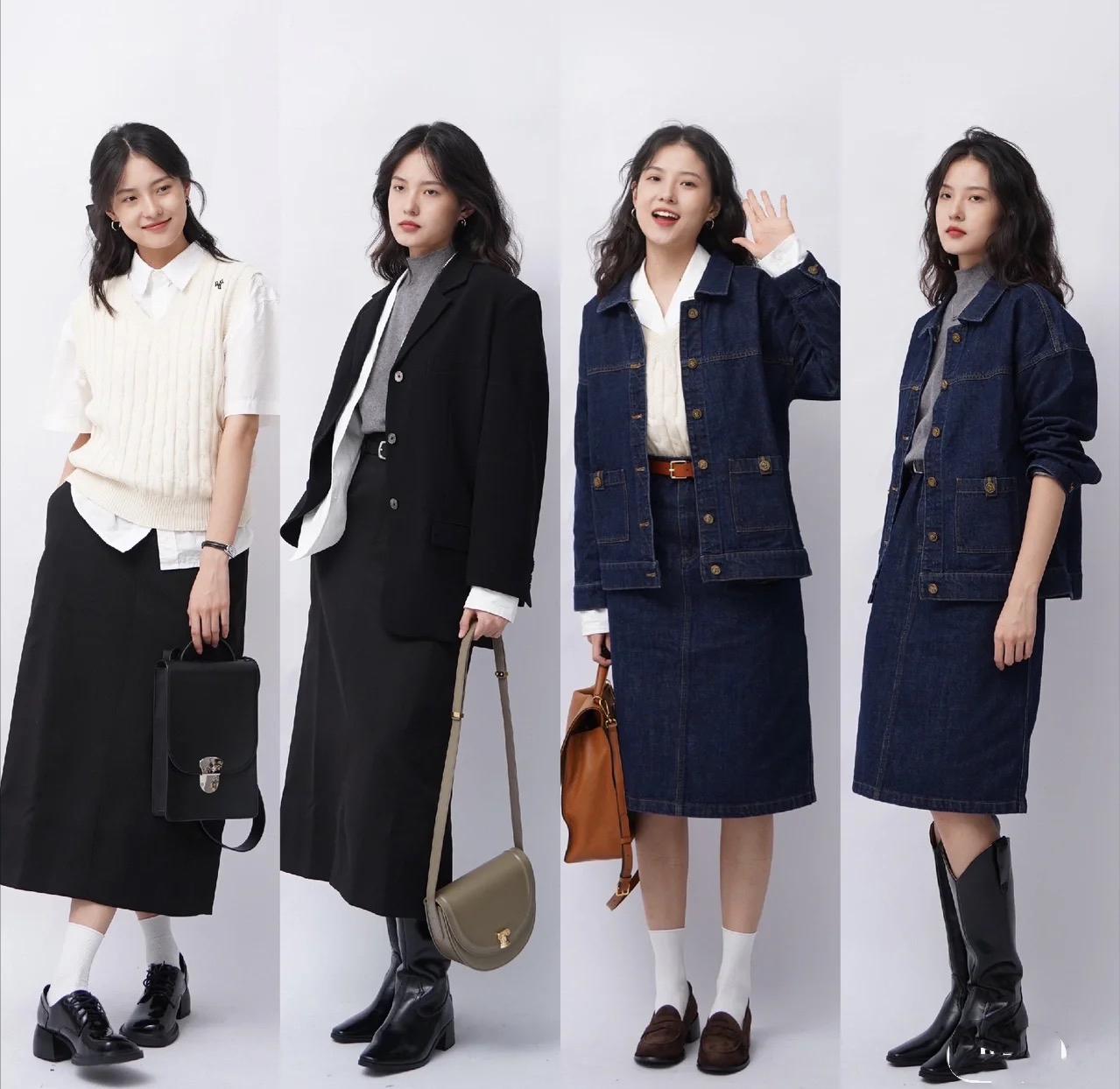 胶囊衣橱基本款日常穿搭,这才是普通人的穿搭