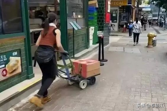 最美搬运工女孩现状,最美搬运工真实生活