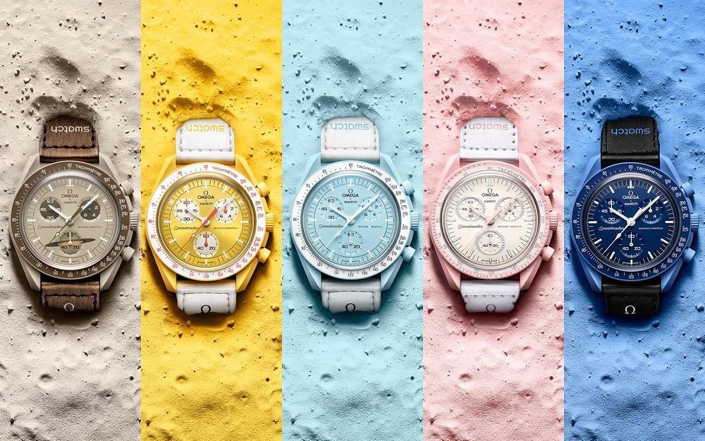 omegaxswatch欧米茄斯沃琪联名款,斯沃琪x欧米茄speedmaster全新联名