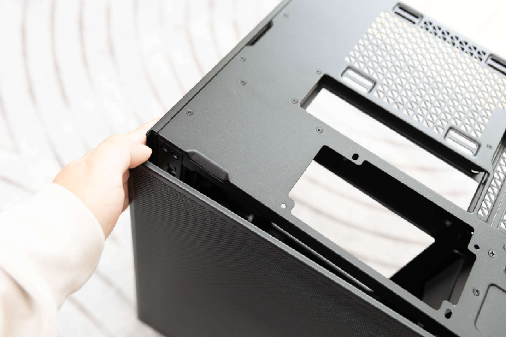 全塔海景房机箱,安钛克机箱c8海景房