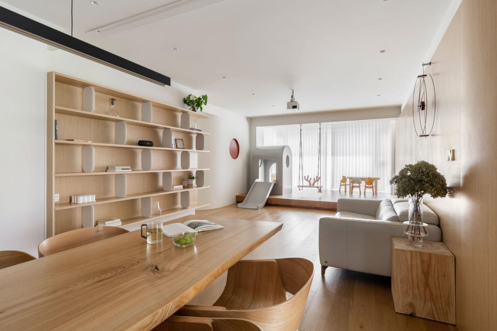 在家里自己造一个好玩的游乐园,儿童房树屋设计在家就是游乐场