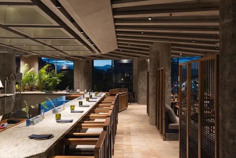 新型餐馆造型设计,创意餐馆设计效果图