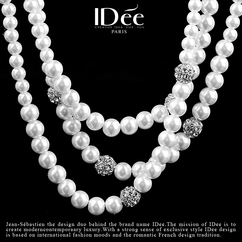 珍惜你我，爱意永恒——法国IDee珍珠套装浪漫结婚季饰品