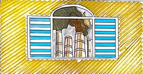 思维导图类绘画作品图片,小学优秀作品构图