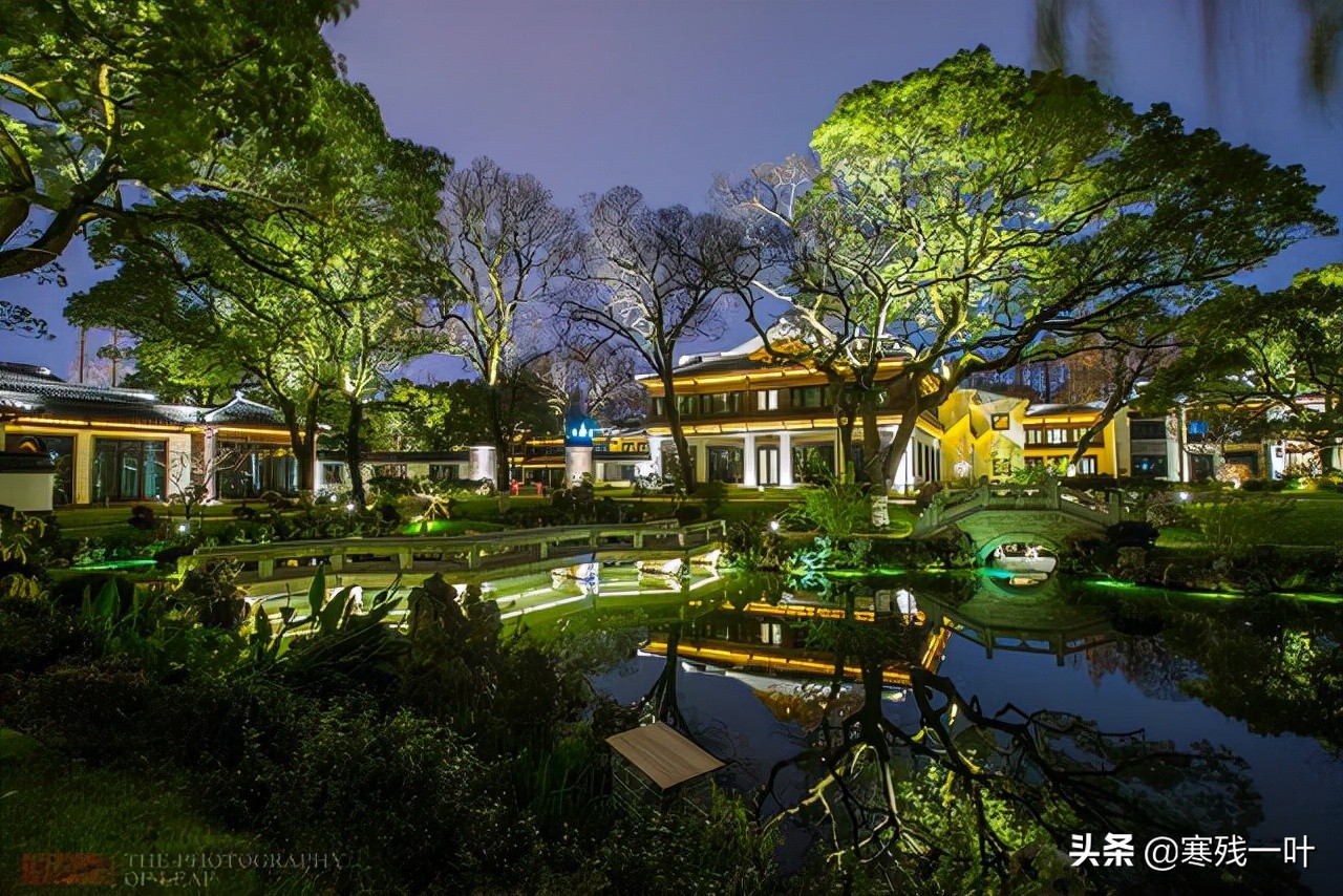 最美杭州西湖断桥夜景,杭州夜西湖美景视频