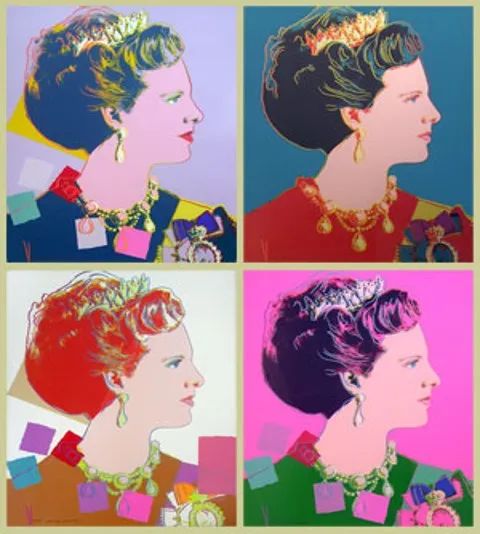 波普艺术大师大卫·霍克尼,波普艺术家安迪沃荷