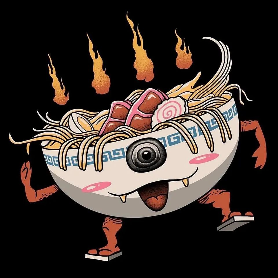 浮世绘动漫插画,菲律宾著名插画师作品