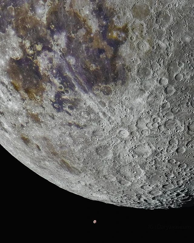 最高清的月球照片用什么拍摄,早期的月球照片真的就那么模糊吗