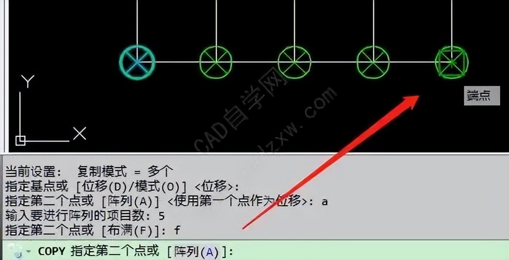 cad高级复制技巧视频,cad画图旋转并复制技巧