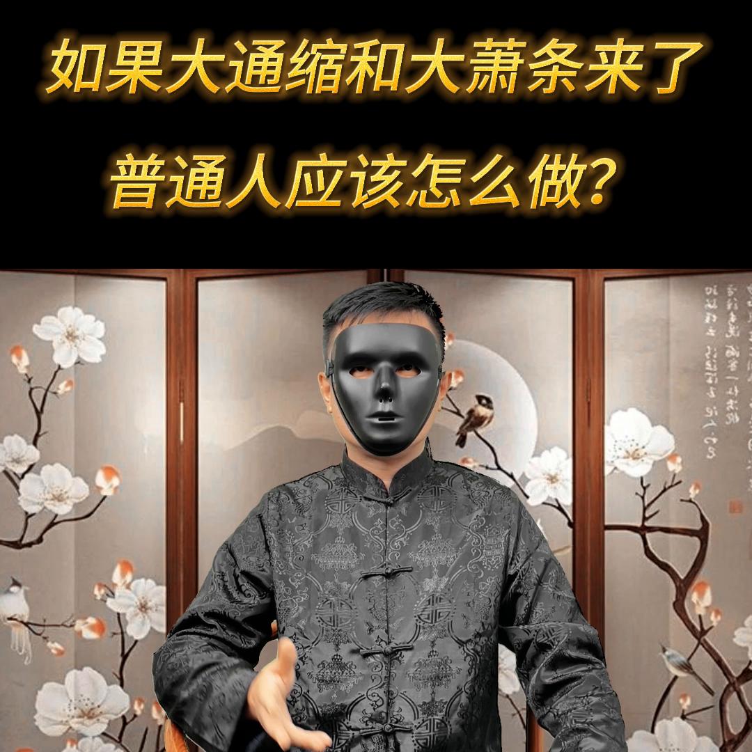 大通缩大萧条怎样应对,大通缩大萧条普通人如何应对