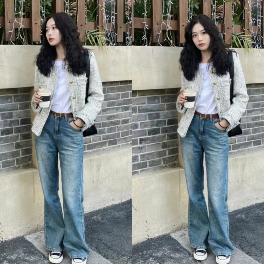 30-40岁洋气外套小香风套装,小香风外套年轻气质搭配