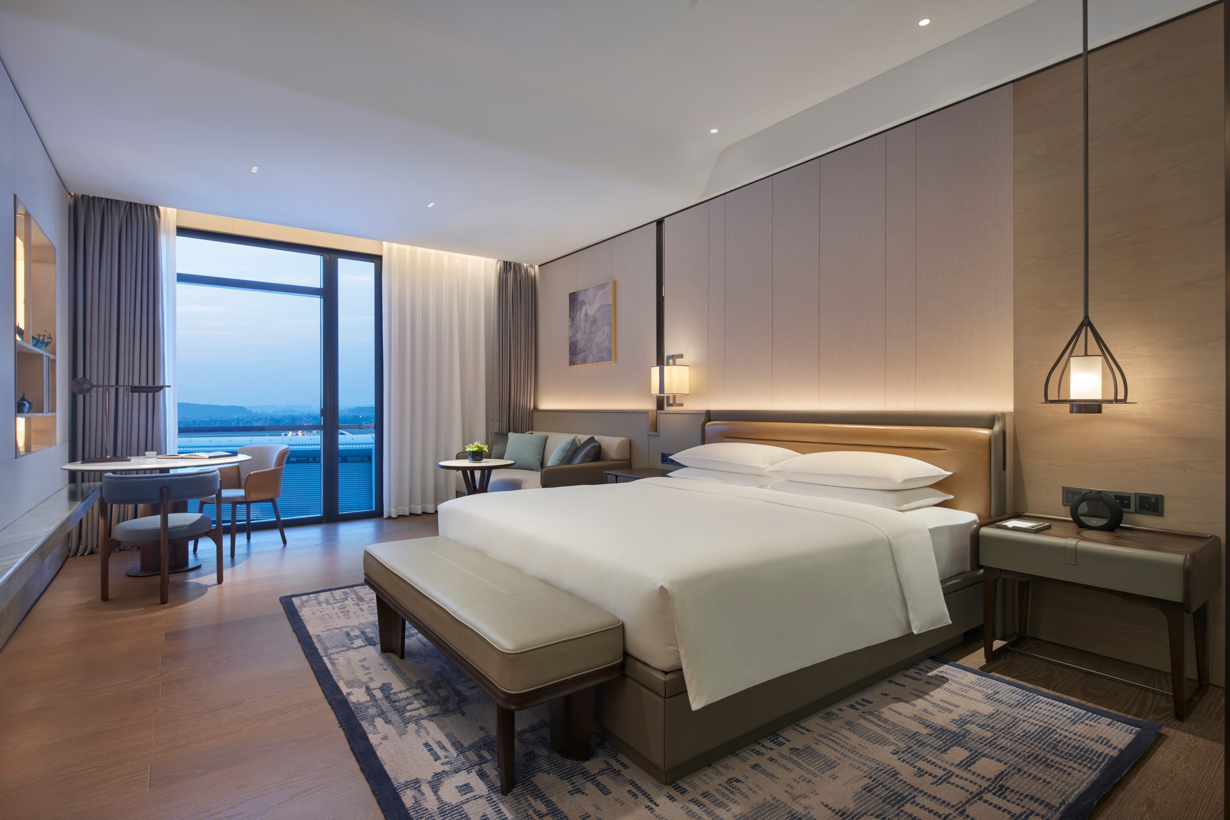 展翼活力杭州与世界互联杭州萧山国际机场凯悦酒店正式启幕迎宾