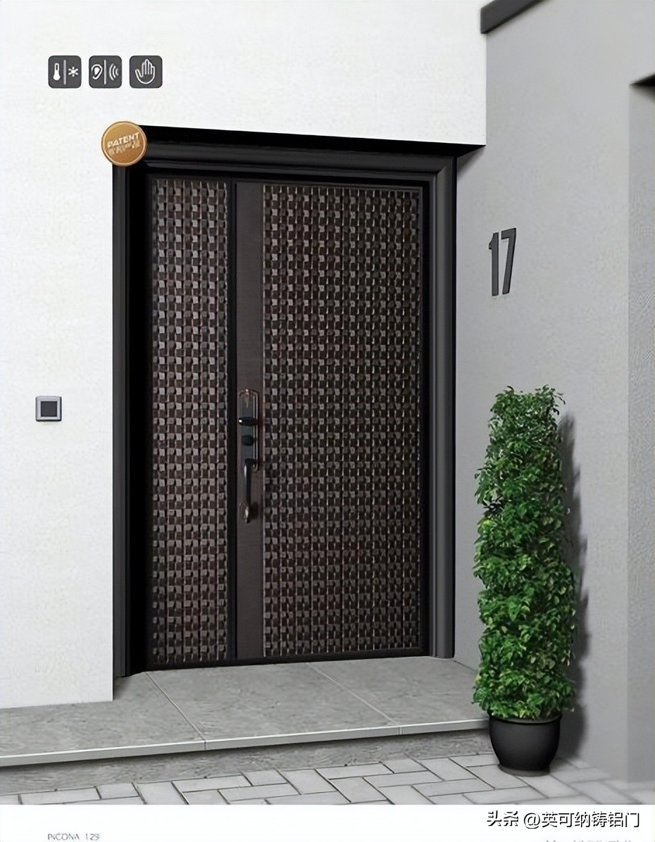 英可纳庭院铸铝门,英可纳铸铝门的标志
