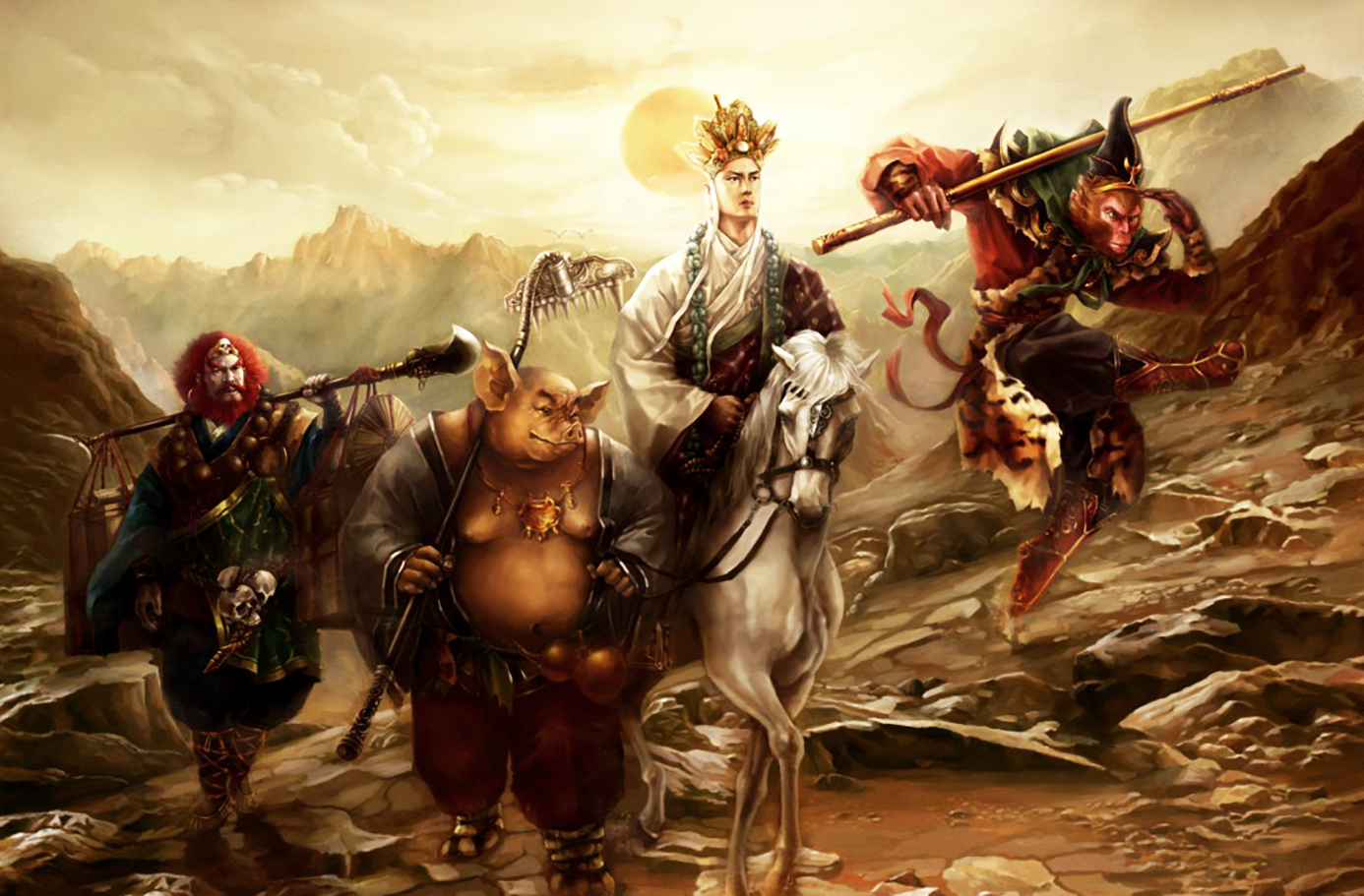 西天取经时孙悟空做了哪些贡献,取经时孙悟空有多少岁