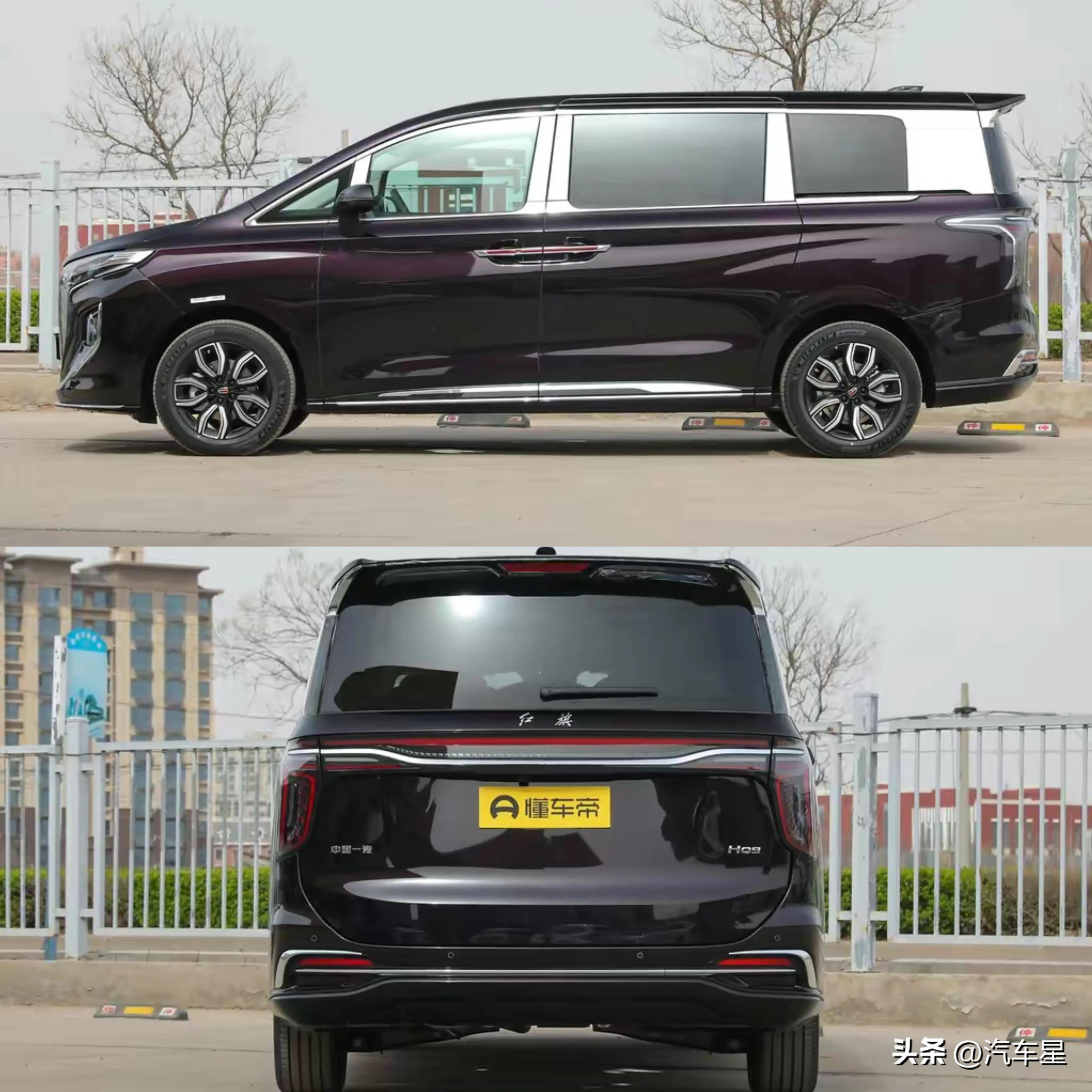 红旗h9插混商务车,红旗h92020款48v轻混怎么样