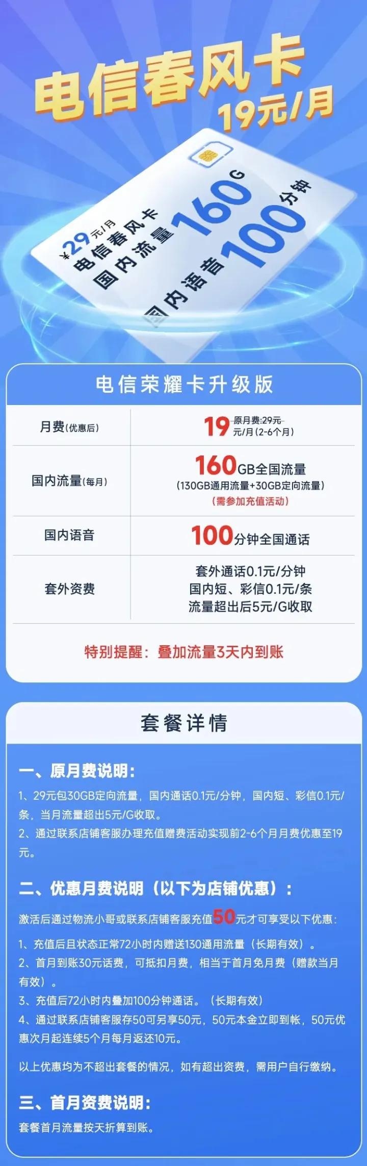 电信春风卡99元套餐划算吗,春风卡电信卡