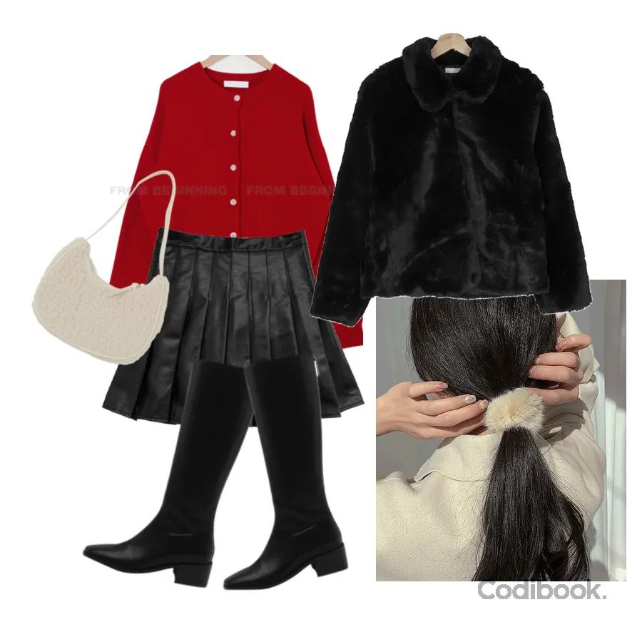 红色系穿搭过年成熟,红色系穿搭过年高级感