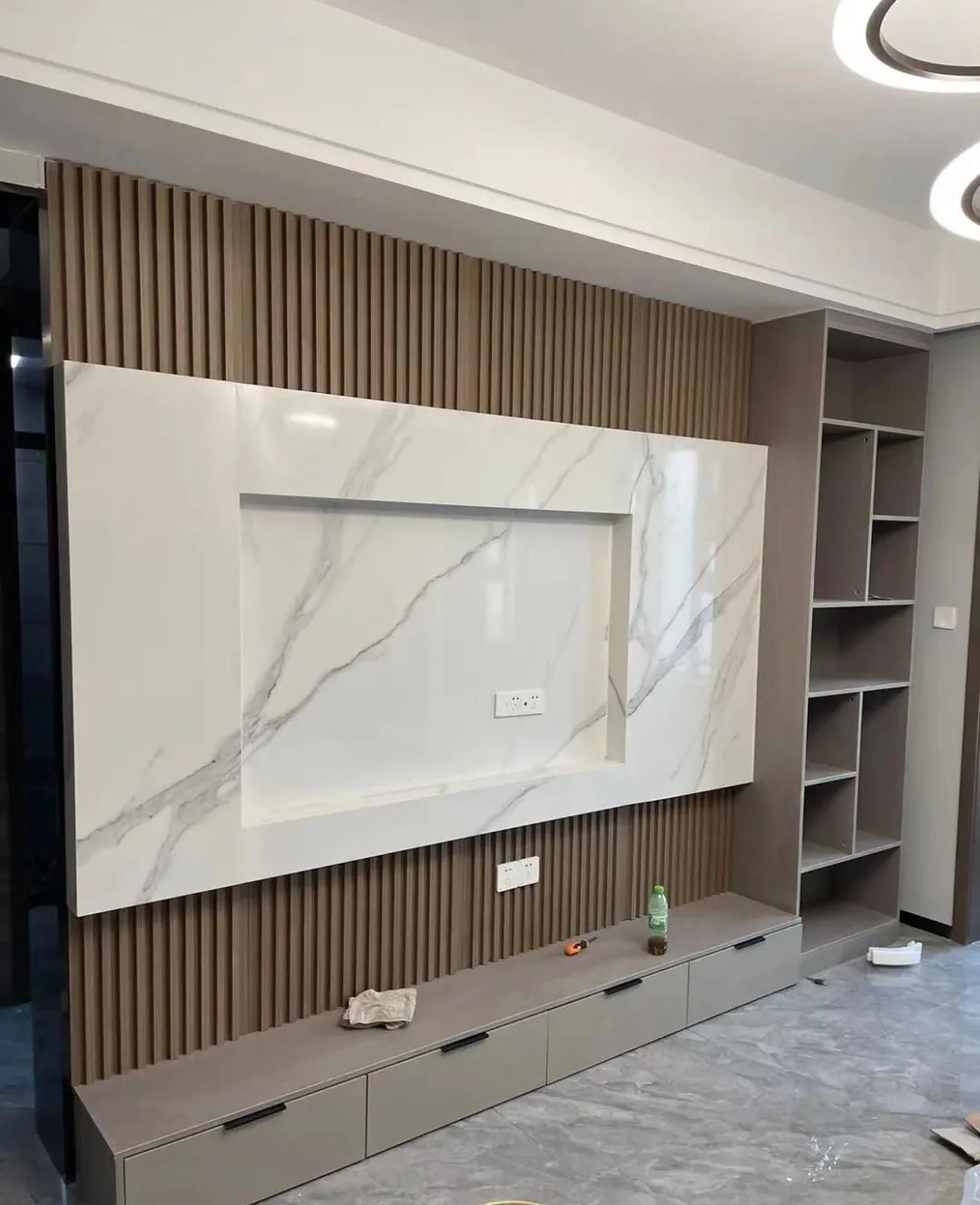 中式电视背景墙图,30款电视背景墙