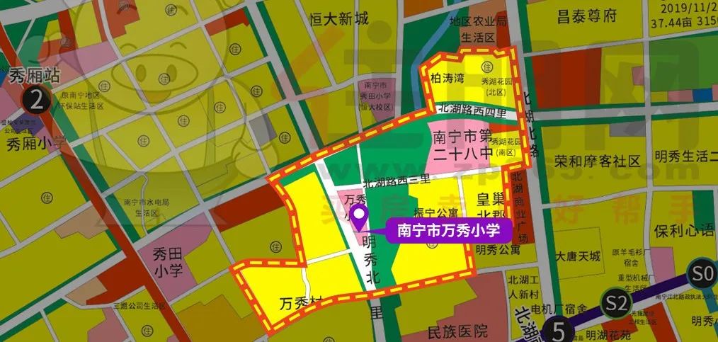西乡塘区小学地段划分,2021西乡塘区小学划分