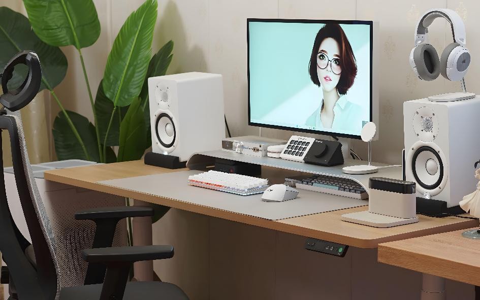 提升桌面颜值的桌搭好物,蓝色系风格桌搭