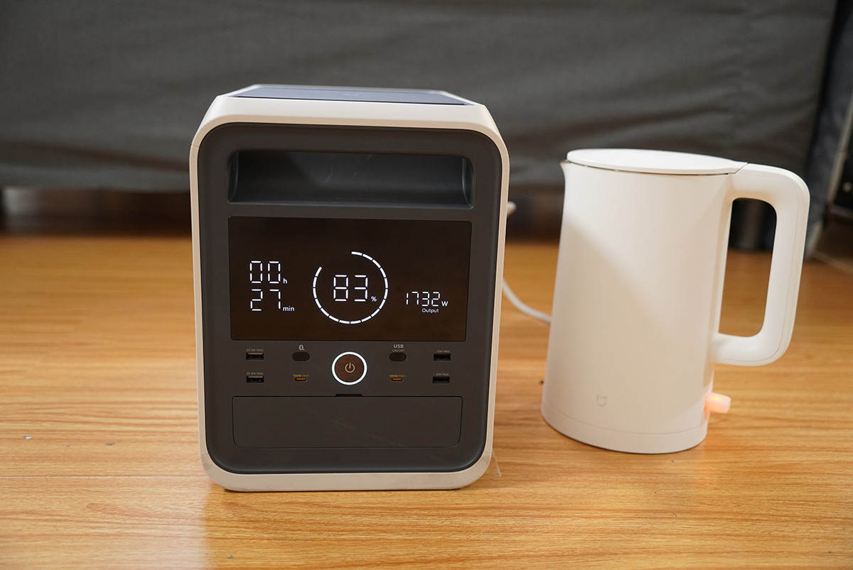 小米户外电源1000pro多少度电,小米户外电源1000和1000pro对比