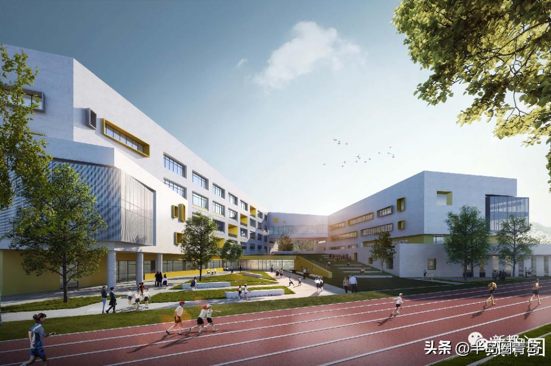 新都区新建小学规划图,新都新城第一小学项目