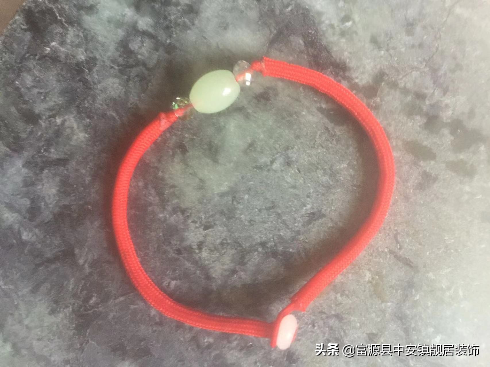 中国结手链颜色搭配,中国结手链结尾扣