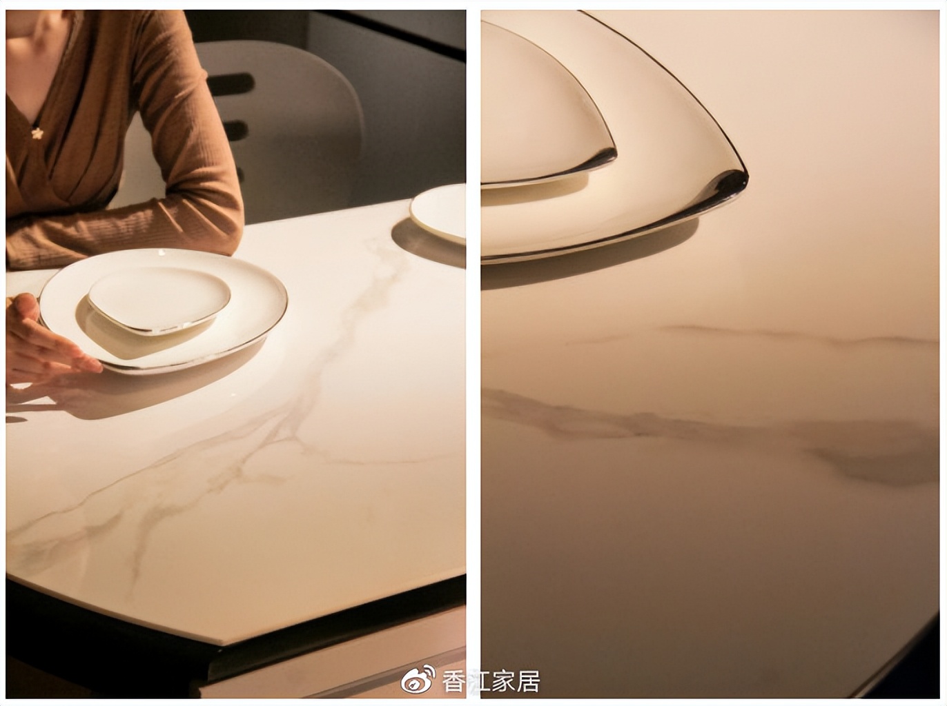 高颜值转盘餐桌家用加热,最流行实用的餐桌