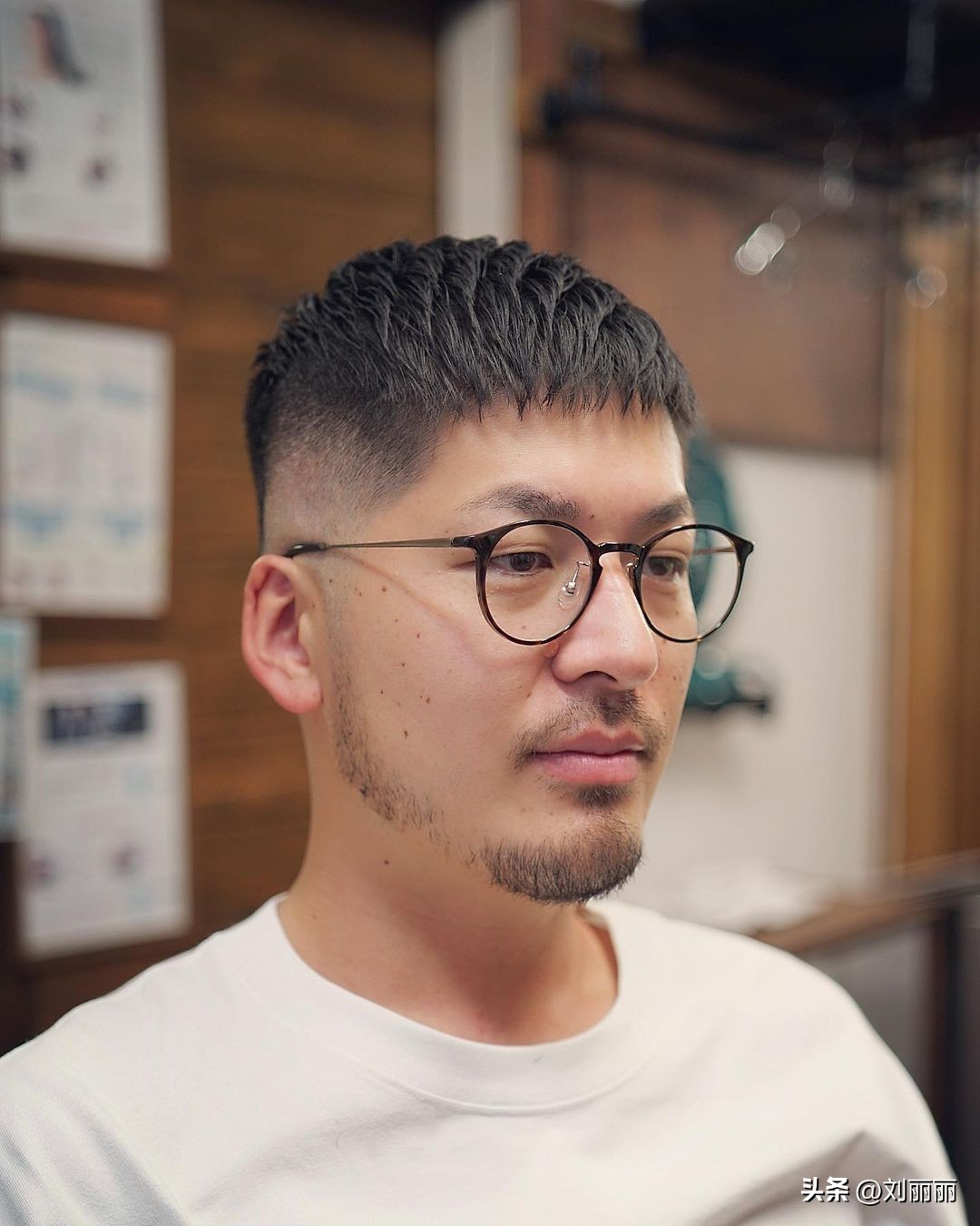 精选流行男发20款,中年好打理又流行的男发