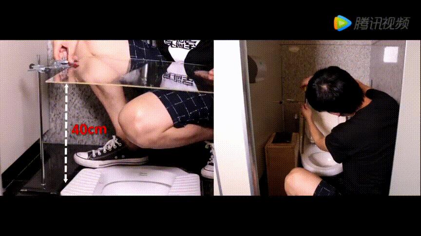 女子嫌公厕马桶脏跌伤进医院，坐着比蹲着脏？如厕时被水溅到会得性病吗？