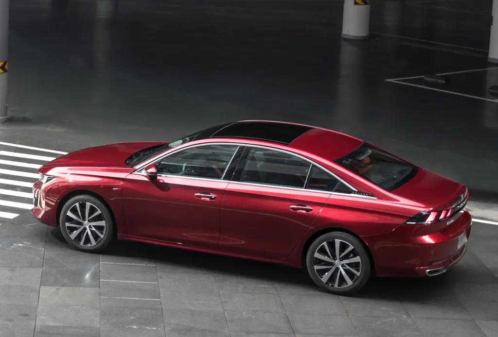 全新标致508实车曝光,全新一代标致508官方图